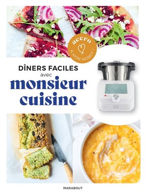 cover image of Dîners faciles avec Monsieur Cuisine
